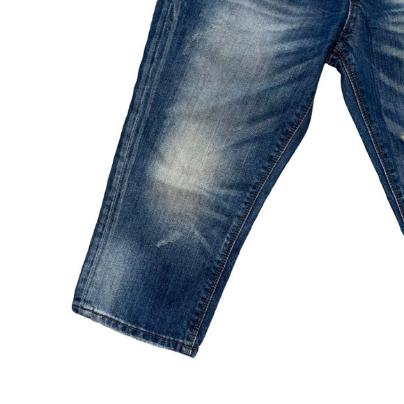 Rare Andy Warhol Campbell's Soup Distressed Capris 28 18 Hard to Find - Picture 4 of 9